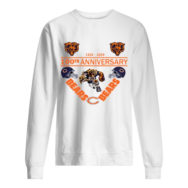 Chicago Bears 1920-2020 100th anniversary shirt