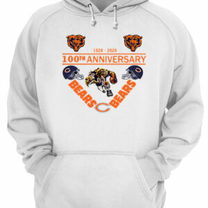 Chicago Bears 1920 2020 100th anniversary shirt 3