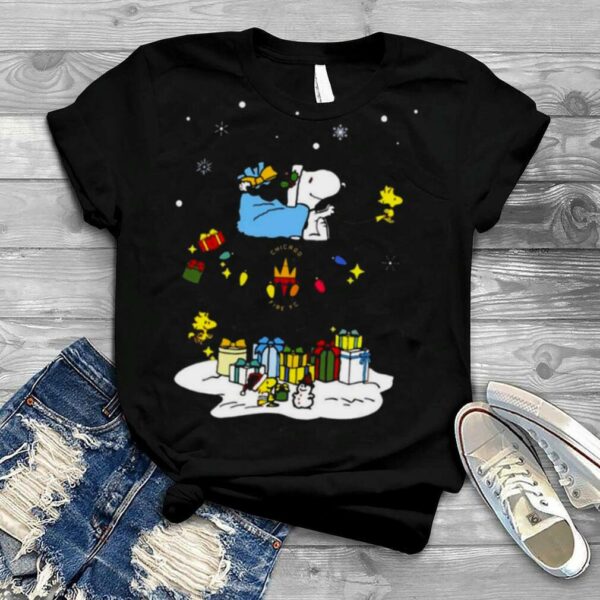 Chicago Fire Santa Snoopy Wish You A Merry Christmas 2022 Shirt