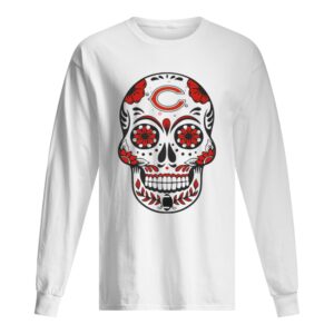 Chicago bears football sugar skull shirt