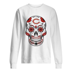 Chicago bears football sugar skull shirt