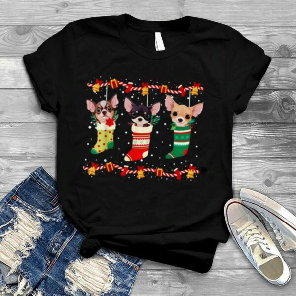 Chihuahua Christmas Lights Funny Xmas shirt