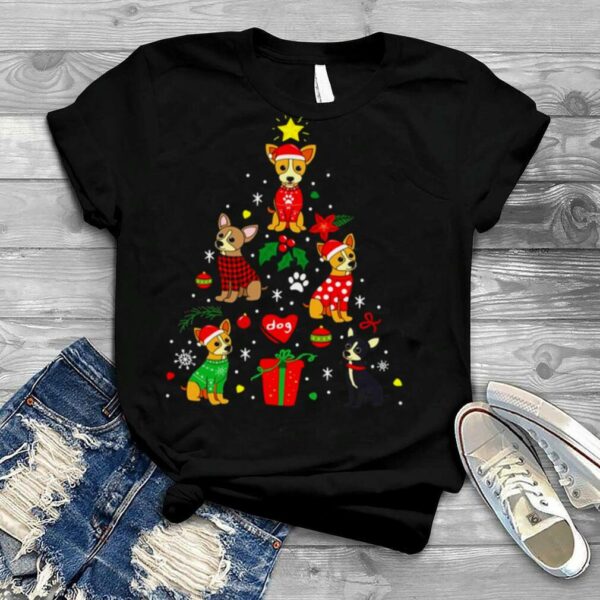 Chihuahua Christmas Ornament Tree Christmas Design Xmas shirt