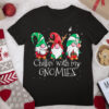 Chillin’ With My Gnomies Funny Family Matching Christmas T Shirt