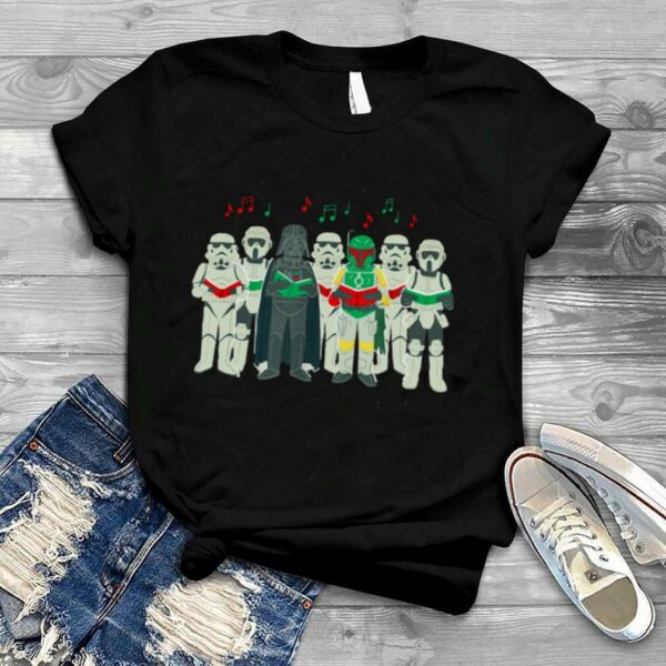 Choir Holiday Star Wars Sith Dard Vader Boba Stormtroopers Christmas shirt