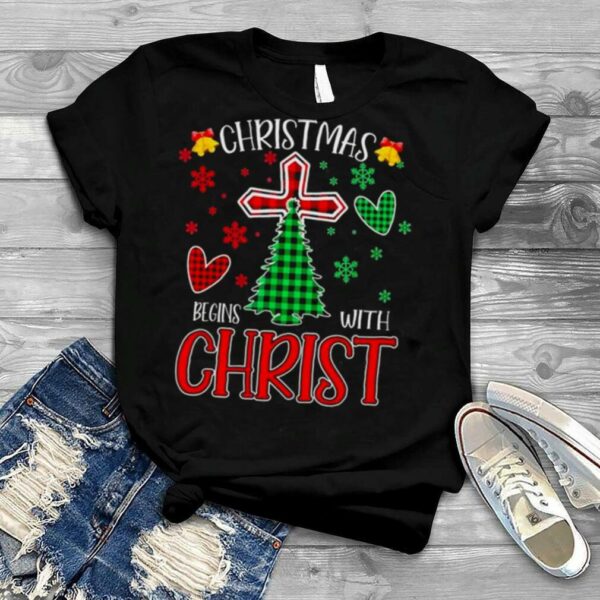 Christmas Begins With Christ Christmas 2022 shirt