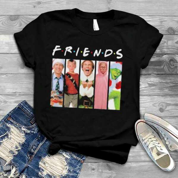 Christmas Characters Friends Watching 2022 Happy Christmas shirt