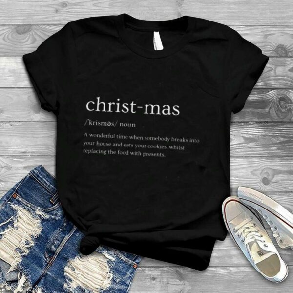 Christmas Definition Word shirt