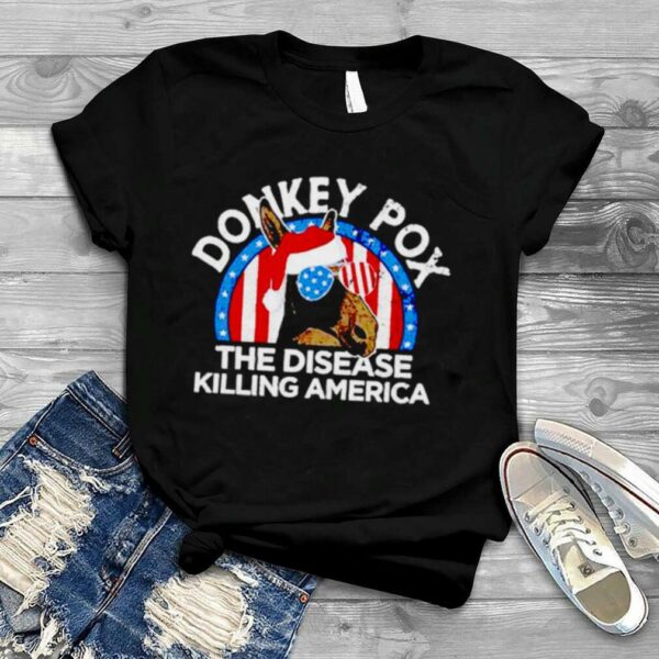 Christmas Donkey Pox the disease killing America shirt