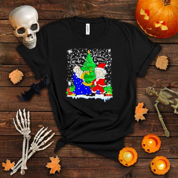 Christmas Einstein Vs Pythagoras Shirt