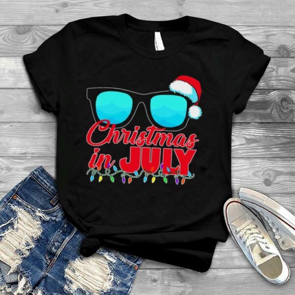 Christmas In July Santa Shades Shirt