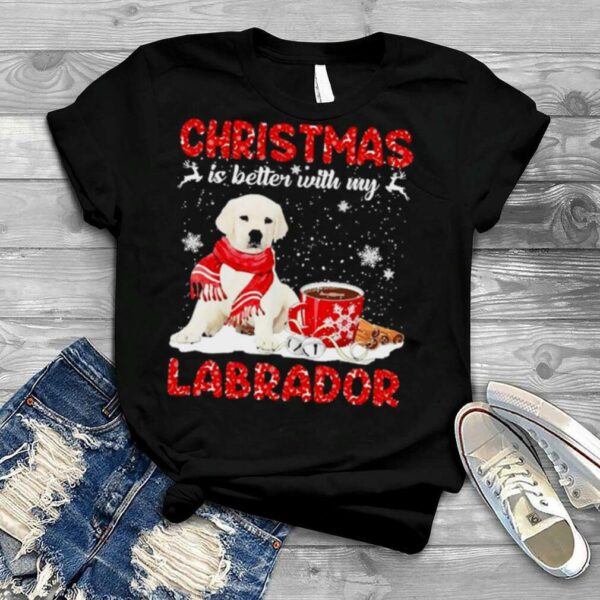 Christmas Is Better With My White Labrador Dog Sweater Shirt