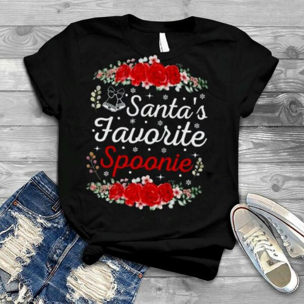 Christmas Santa Claus Spoonie Chronic Illness Shirt