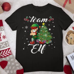Christmas Team Elf T Shirt