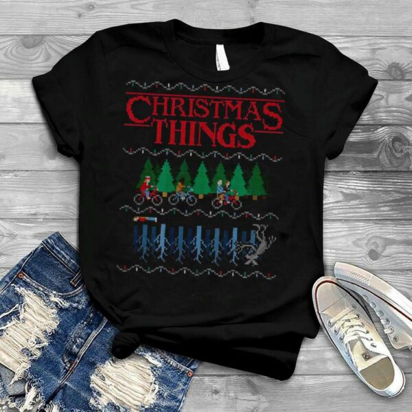 Christmas Things Funny Stranger Thing Up Side Down shirt