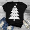 Christmas Trendy Drawing Decorated Tree T Shirt