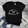 Christmas Trendy Drawing Oval Headed Snowman T Shirt