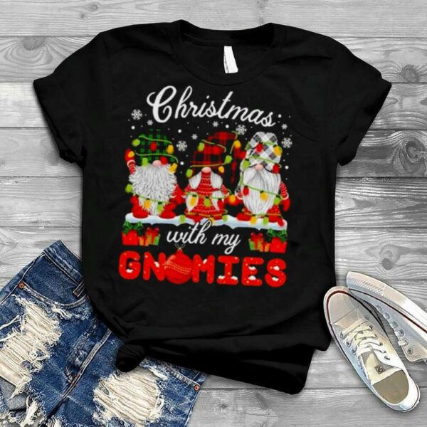 Christmas With My Gnomies Cute Gnomies Christmas 2022 shirt