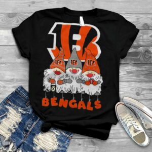 Cincinnati Bengals The Gnomes Christmas T shirt