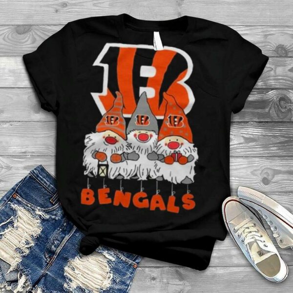 Cincinnati Bengals The Gnomes Christmas T shirt