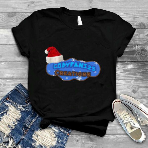 Codyfans25 Creations Christmas Logo shirt