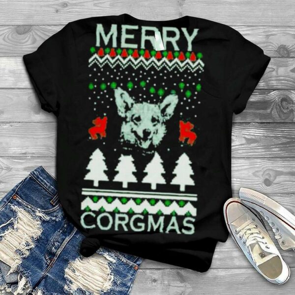 Corgi Merry Corgmas Merry Christmas Ugly Shirt