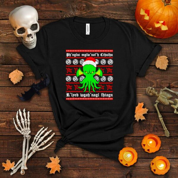 Cthulhu Christmas shirt