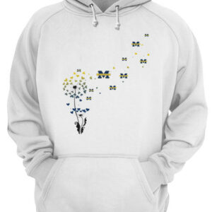 Dandelion flower michigan wolverines logo shirt 2 Dandelion flower michigan wolverines logo shirt 3