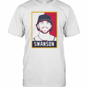 Dansby Swanson Baseball Player Art T-Shirt