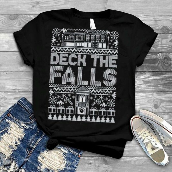 Deck the falls 2022 ugly Christmas shirt