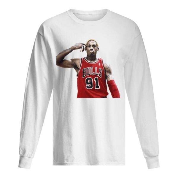 Dennis Rodman Bulls 91 shirt