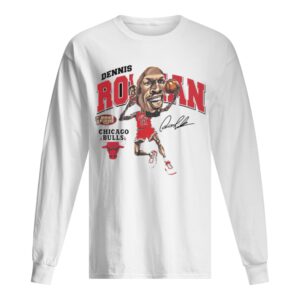 Dennis rodman Chicago bulls signature shirt