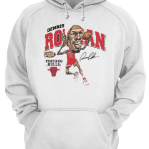 Dennis rodman Chicago bulls signature shirt