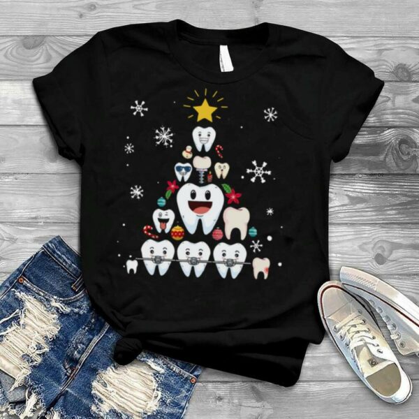 Dental Merry Christmas Tree shirt