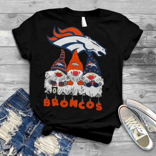 Denver Broncos The Gnomes Christmas T shirt