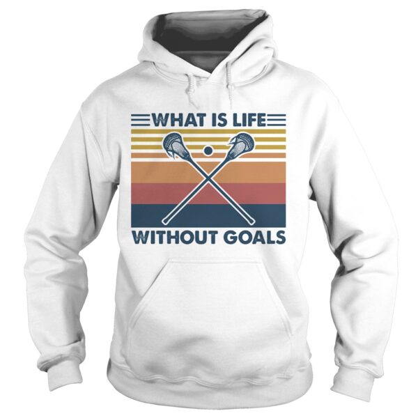 Disc golf what is life without goals vintage retro shirt