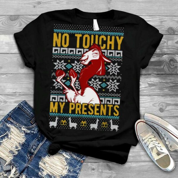 Disney Emperor’s New Groove Kuzco No Touchy Ugly Christmas T Shirt