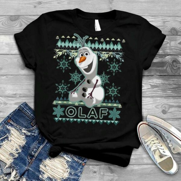 Disney Frozen Olaf Ugly Christmas T Shirt