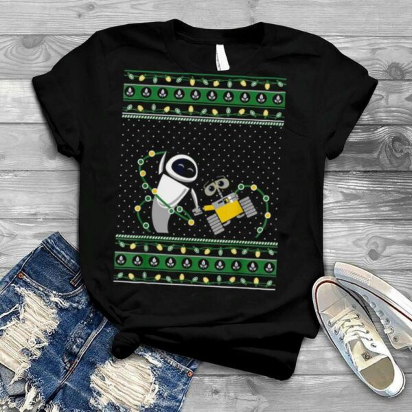 Disney Pixar Wall E Eve Ugly Christmas T Shirt