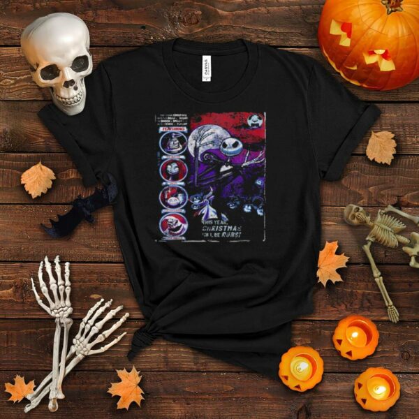 Disney The Nightmare Before Christmas Comic Cover Shirt