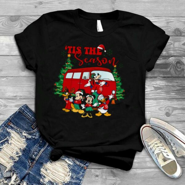 Disney The Red Christmas Truck Til The Season Mickey shirt