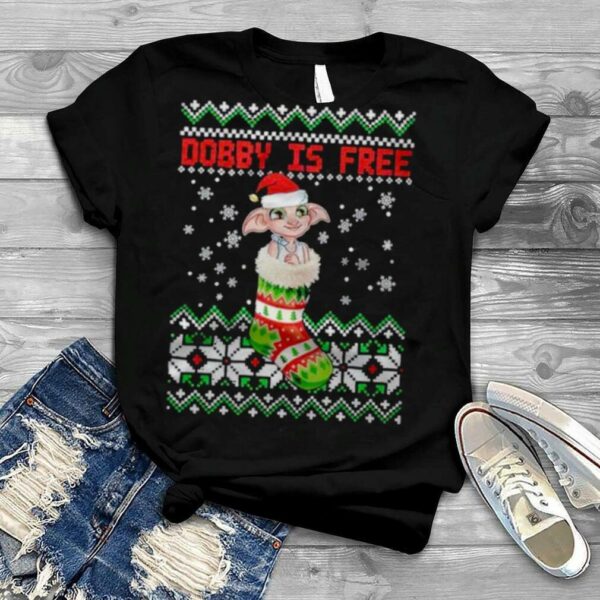 Dobby Is Free Dobby Christmas Ugly Shirt