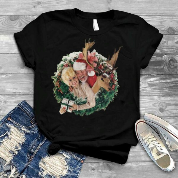 Dolly Parton And Kenny Rogers Christmas shirt