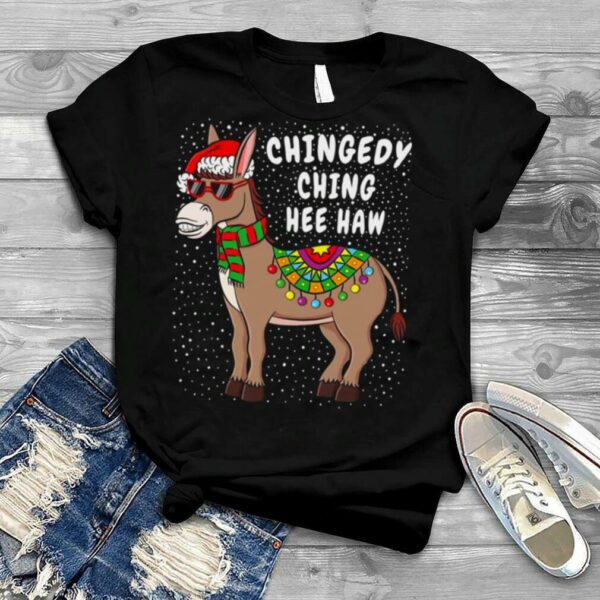 Donkey Funny American Italian Xmas Christmas shirt