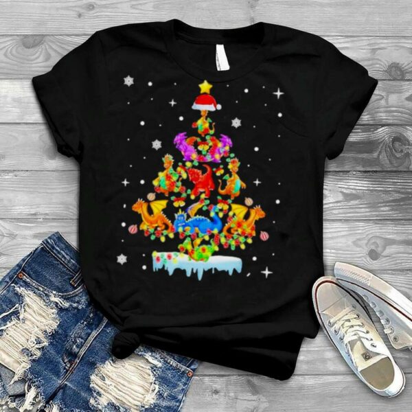 Dragon Christmas tree shirt