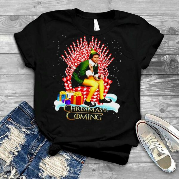 E Christmas Coming T shirt