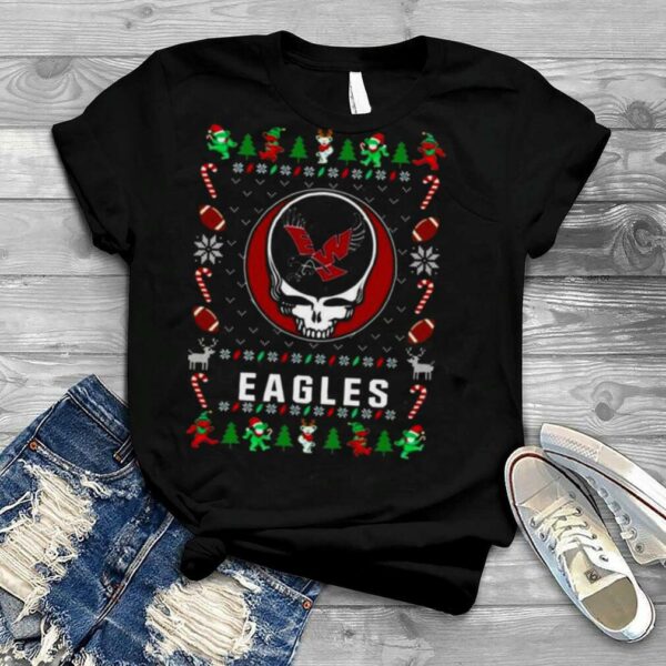 Eastern Washington Eagles Grateful Dead Ugly Christmas Shirt