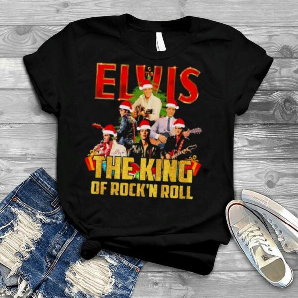 Elvis Presley The King of Rock’N Roll Merry Christmas shirt