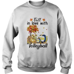 Fall in love with volleyball shirt