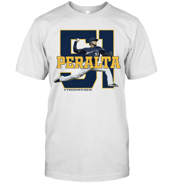 Fastball Freddy Peralta 2020 Milwaukee T-Shirt